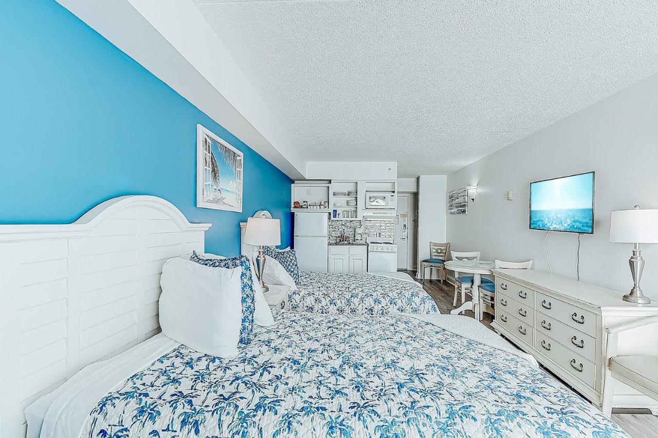 Ocean Front Comfy Condo W/Kitchen, Sleeps 4, Snowbird Paradise Миртъл Бийч Екстериор снимка